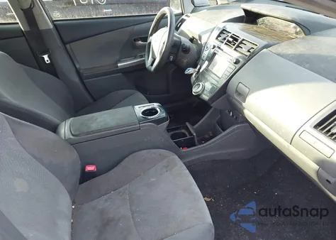 2012 Toyota Prius V Three из США, поврежденный, VIN JTDZN3EU3C3018761